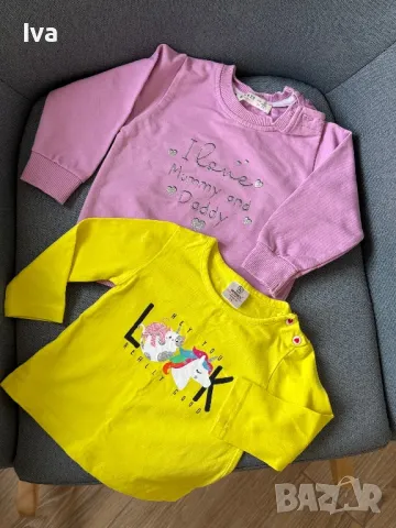 Лот бебешки дрехи за момиче 74 см mayoral hm , снимка 5 - Комплекти за бебе - 49618937