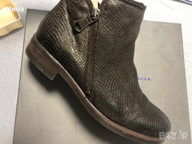 Кожени боти Tosca Blu , снимка 6 - Дамски боти - 27543455