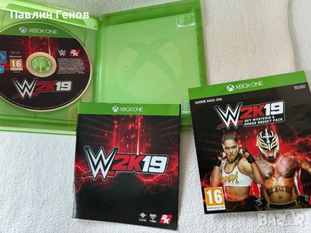  Xbox One WWE 2K19, снимка 5 - Игри за Xbox - 43948170