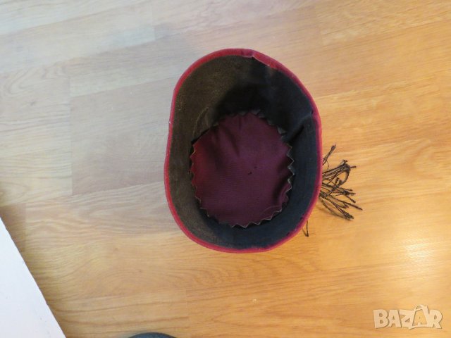 Старинен турски фес със символът на исляма звезда и полумесец турция турчин , снимка 5 - Антикварни и старинни предмети - 33387777