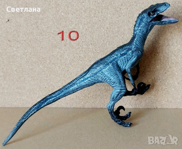 Фигурки на животни от юрския период с подвижни усти, снимка 10 - Фигурки - 52405301