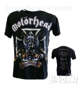 Рок метъл тениски Motorhead, снимка 5 - Тениски - 53535031