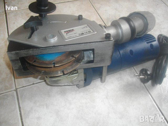 Каналокопка/Фреза Копаене Канали-Белгия-ф125mm/1300W-POWER PLUS POW220-BELGIUM, снимка 5 - Други инструменти - 38078054