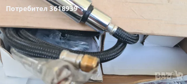 Нов смесител за кухня с удължител, снимка 3 - Смесители - 49929781