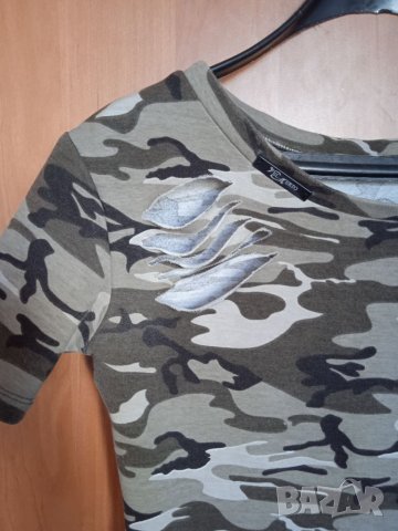 Камуфлажна рокля, снимка 4 - Рокли - 37299802