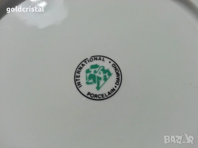 Стар български порцелан чиния , снимка 3 - Антикварни и старинни предмети - 53102869