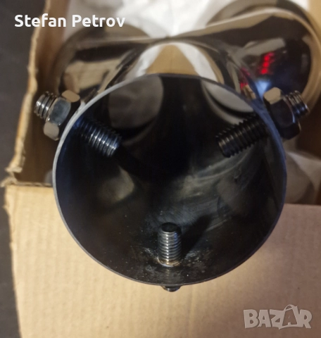 накрайници за ауспух двойни 2бр., снимка 3 - Части - 51955733