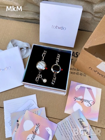 TOTWOO Sun&Moon Комплект гривни за влюбени !!!, снимка 7 - Гривни - 53148858