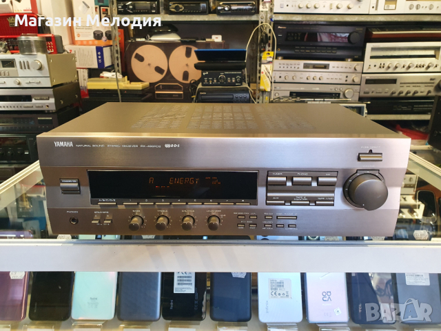 Ресийвър Yamaha RX-496RDS 4 ома: 2 × 105 вата В отлично техническо и визуално състояние., снимка 2 - Ресийвъри, усилватели, смесителни пултове - 44873245