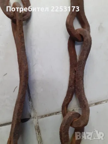 Две ковани вериги лот, снимка 2 - Декорация за дома - 47803364