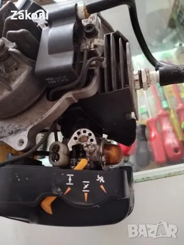 Бензинов двигател  за косачка RYOBI за части, снимка 1