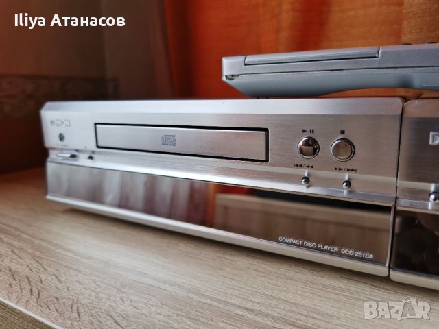 Denon DRA 201SA Dcd 201 SA стерео усилвател радио компакт диск и дистанционно , снимка 12 - Аудиосистеми - 40295343