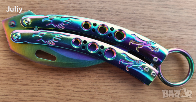  Сгъваем нож-пеперуда / 5 модела /, снимка 16 - Ножове - 36487264