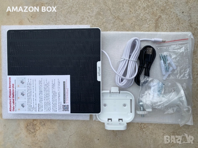 Соларна камера ieGeek Wireless, снимка 7 - IP камери - 52136835