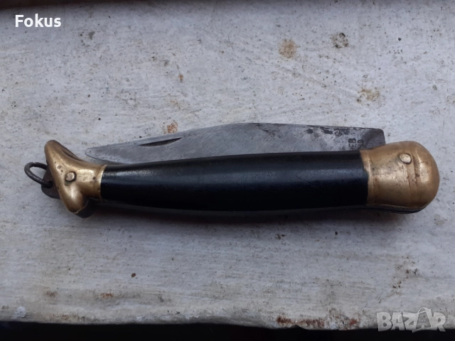 Стар джобен нож дамско краче Петко Денев Габрово, снимка 2 - Антикварни и старинни предмети - 52617265