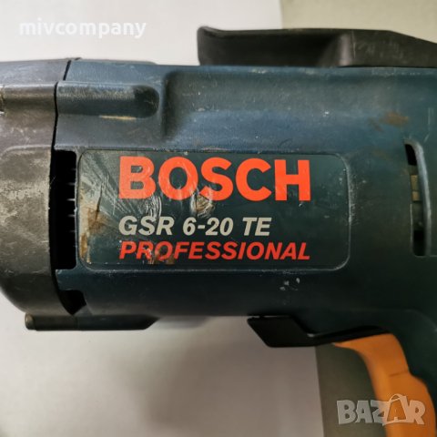 Гайковерт Bosch GSR 6-20 TE, снимка 4 - Винтоверти - 43214289