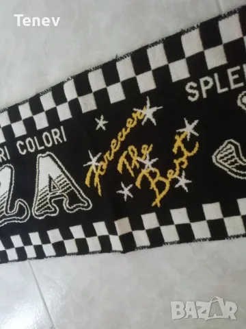 Forza Juve Juventus La Storia Continua Vintage оригинален футболен шал ретро винтидж Ювентус , снимка 4 - Футбол - 48698690