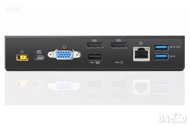 Докинг станция Lenovo ThinkPad USB-C (Type-C) Dock 40A9 + Гаранция, снимка 3 - Части за лаптопи - 27704952