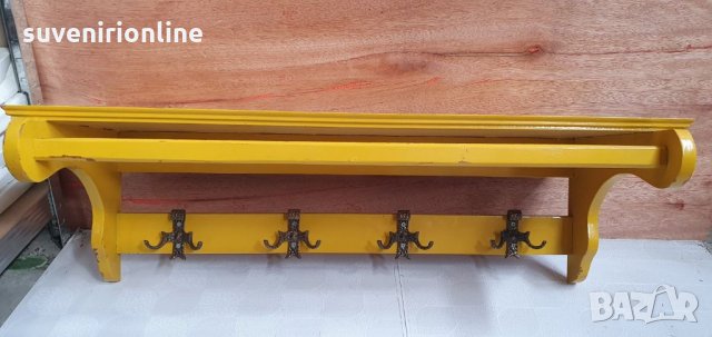 Дървена закачалка, снимка 4 - Декорация за дома - 32538090