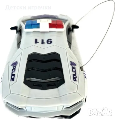  Кола Полицейска с дистанционно волан 1:24, снимка 4 - Коли, камиони, мотори, писти - 48482615