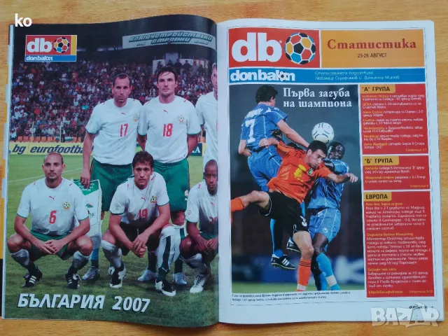 Футболни списания-Don Balon, снимка 16 - Списания и комикси - 47692782