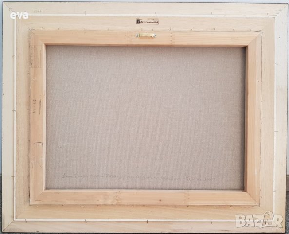 Анна Банова Мост Кадин пейзаж Маслени бои платно, снимка 6 - Картини - 38041492