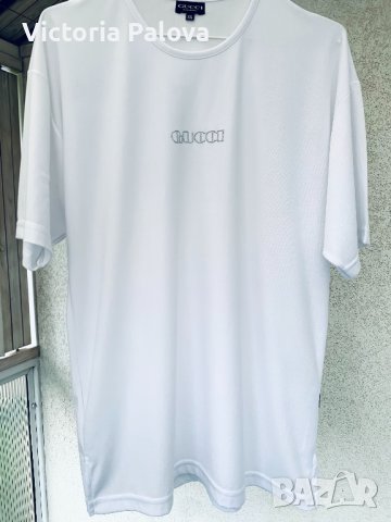 Голяма бяла тениска GUCCI,Италия, снимка 3 - Тениски - 36702529