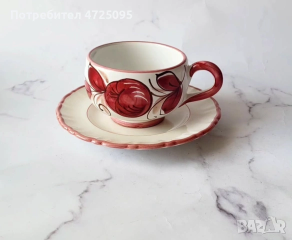 Италиански супник с чаши, снимка 4 - Сервизи - 53534394