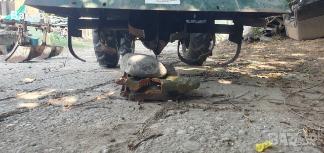 Триколка Беларус с инвентар плуг, фреза, браздир и ремарке , снимка 6 - Селскостопанска техника - 51186021