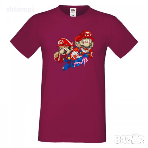 Мъжка тениска Mario Zombie 2 Игра,Изненада,Подарък,Празник,Повод, снимка 13 - Тениски - 37237436