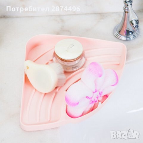 02001 Ъглова поставка за гъба за мивка с дренажен отвор, снимка 12 - Други стоки за дома - 34976170