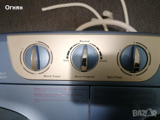 Полуавтоматична пералня TESY Роса 06, 250W, снимка 7 - Перални - 52893503