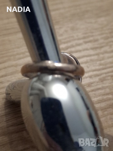 Авторски сребърен пръстен, снимка 5 - Пръстени - 51671256