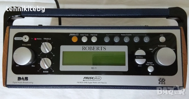 ⭐⭐⭐ ROBERTS RD-11 ⭐⭐⭐ Aнглийско дизайнерско радио с DAB/FM тунер с RDS,PTY,RT,CT, снимка 7 - Радиокасетофони, транзистори - 26269154