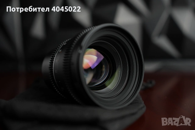 Samyang 50mm f1.4/T1.5 MK2 Cine | Sony E, снимка 2 - Обективи и филтри - 53387559