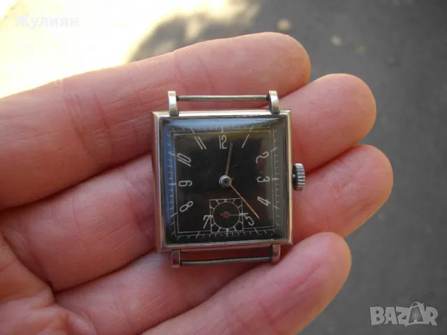 КОЛЕКЦИОНЕРСКИ СТОМАНЕН ЧАСОВНИК АРТ ДЕКО ART DECO , снимка 2 - Антикварни и старинни предмети - 47634840