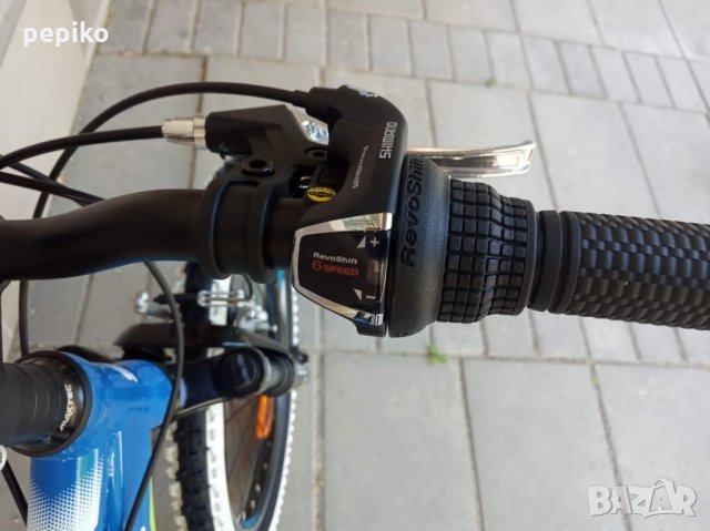 Продавам колела внос от Германия АЛУМИНИЕВ ДЕТСКИ ВЕЛОСИПЕД 20 ЦОЛА SHOCKBLAZE WARRIOR  ПРЕДЕН АМОРТ, снимка 10 - Велосипеди - 33164718