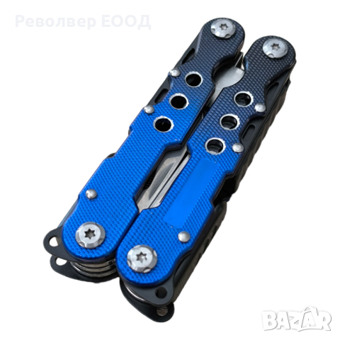 Мултитул EDC клещи "Blue EDC Pliers" 14 в 1, снимка 2 - Оборудване и аксесоари за оръжия - 44893021