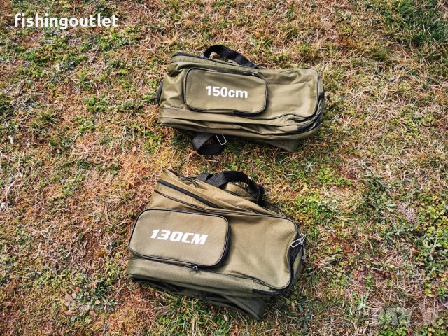 Рибарски троен калъф подходящ за макари с размер до 14000/ 130 и 150см, снимка 9 - Такъми - 39845162