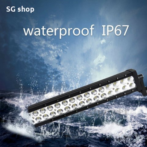 Мощен Лед Бар диоден 12V - 24V LED от 35 см до 131 см, снимка 1 - Аксесоари и консумативи - 26697095