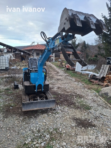 мини багер 1 тон, снимка 9 - Индустриална техника - 52965079