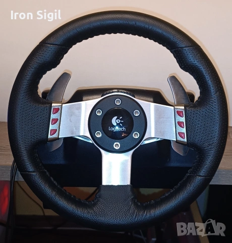Logitech G27 - Ново Състояние - Upgraded Brake
