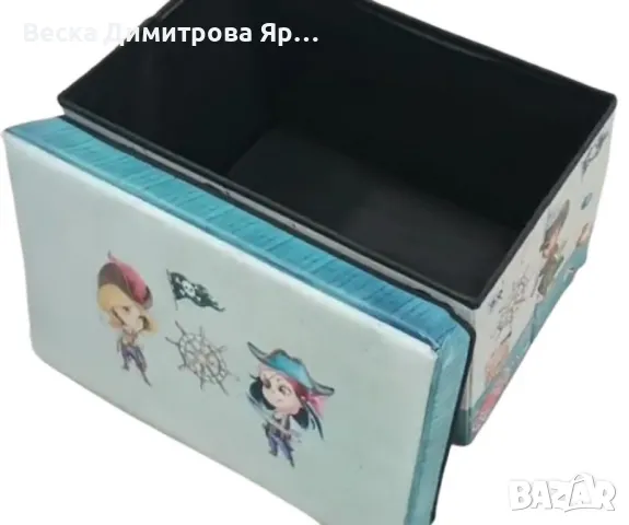 Табуретка тип кутия – Стил и практичност за всеки дом, снимка 9 - Други стоки за дома - 47984361