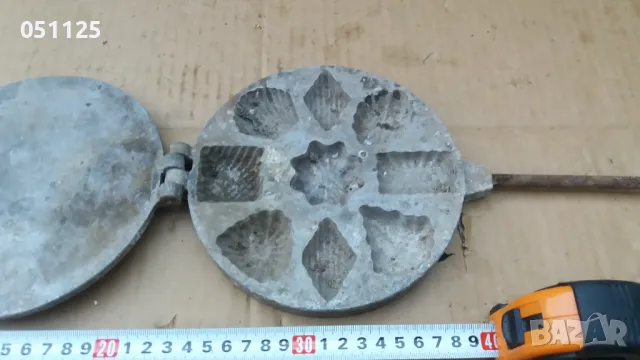 соц. алуминиева форма за сладки , снимка 9 - Антикварни и старинни предмети - 49027605