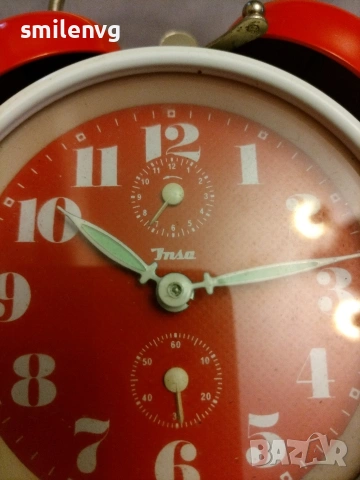 Метален механичен будилник 