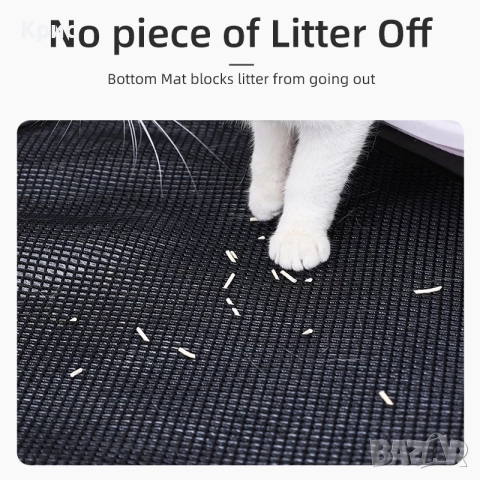 Килимче за котешка тоалетна., снимка 5 - За котки - 52845243