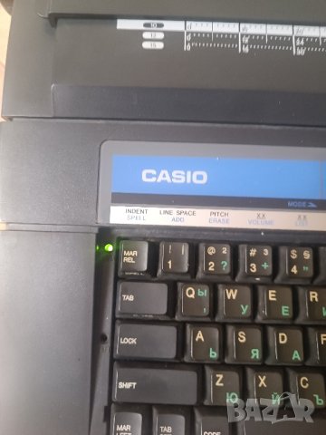 Пишеща машина Casio CW-600, снимка 4 - Антикварни и старинни предмети - 44112430
