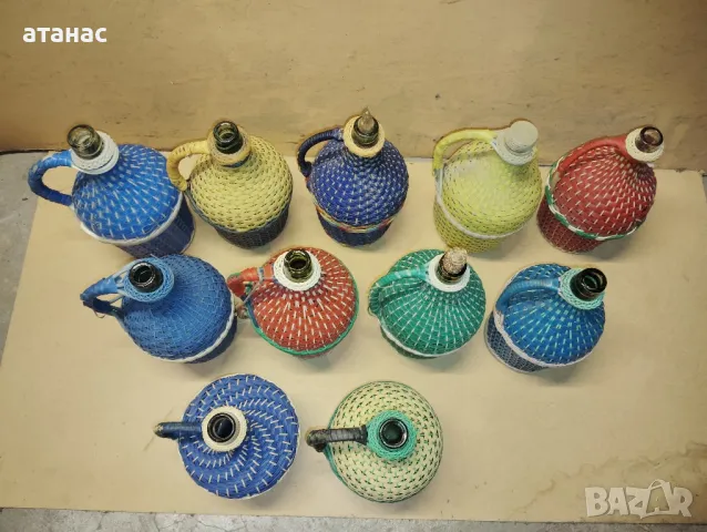 Стари стъклени дамаджани, снимка 3 - Други стоки за дома - 49889929