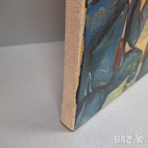 Картина "Шипченската битка (август 1877)"-ръчно рисувана на платно от Люб.Петров 2009г., снимка 11 - Картини - 47776845