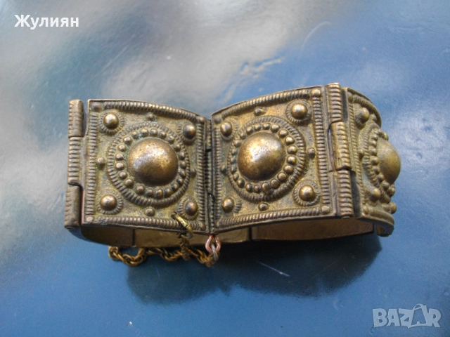 СТАРА БРОНЗОВА ГРИВНА СБХ , снимка 3 - Антикварни и старинни предмети - 51953067